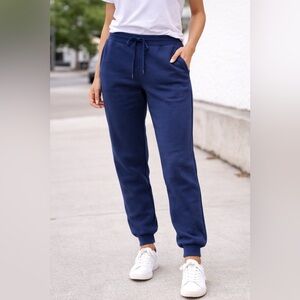 💙 Women’s Blue Jogger Sweatpants – size M - Soft Fleece 💙